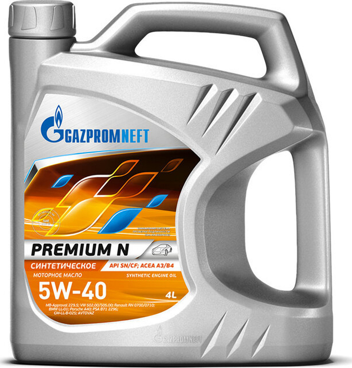 

Моторное масло Gazpromneft Premium N 5W40 4л [2389900144], Моторное масло Gazpromneft Premium N 5W40 4л 2389900144