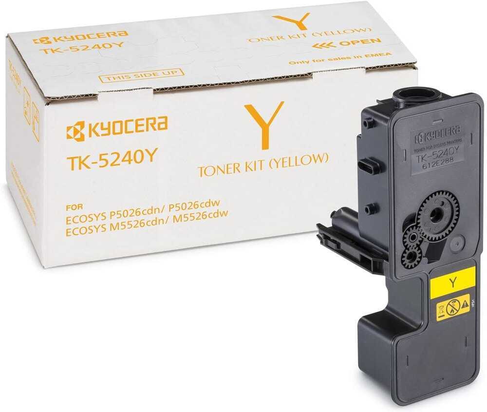 

Тонер-картридж Kyocera TK-5240Y, Тонер Картридж Kyocera TK-5240Y желтый