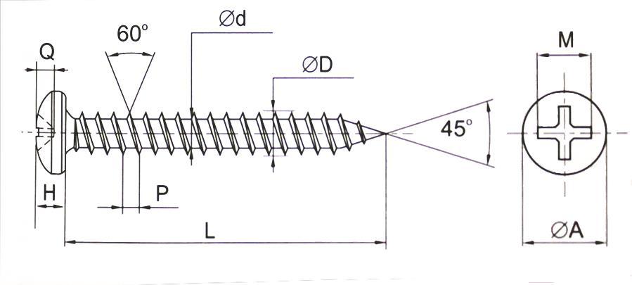 

Шуруп ЕКТ CV011070 (1800шт)