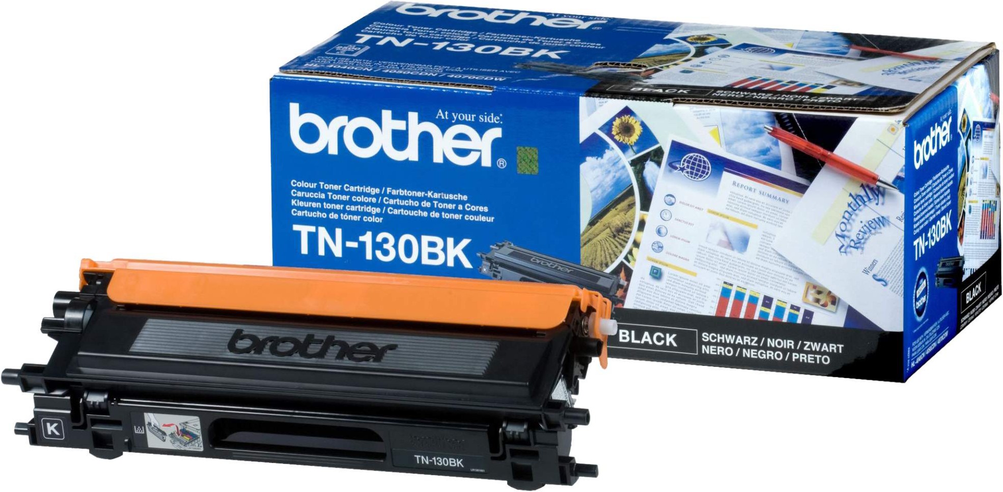 

Картридж для принтера Brother TN-130BK, Картридж Brother TN-130BK