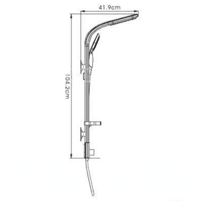 

Душевая система Ledeme L2406M, L2406M