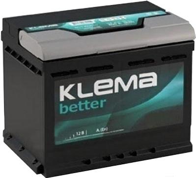 

Автомобильный аккумулятор Klema Better 6CT-65 АзЕ (65 А/ч), 6CT-65 АзЕ 65 А/ч