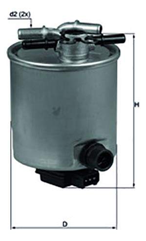 

Фильтр топливный Knecht/Mahle KL440/14, KL440/14