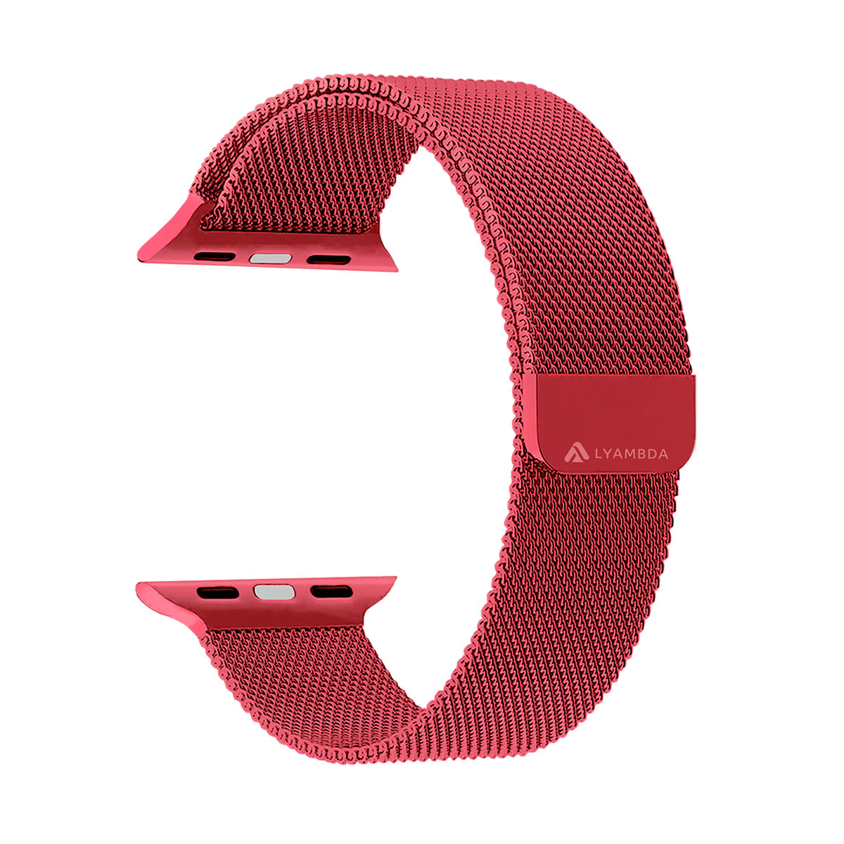 

Сменный ремешок Lyambda Capella из нержавеющей стали Apple Watch 38/40 mm Gules [DS-APM02-40-GS], Capella из нержавеющей стали Apple Watch 38/40 mm
