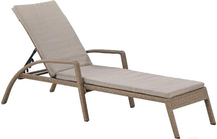 

Шезлонг Afina garden A30B2-W56 Light Brown