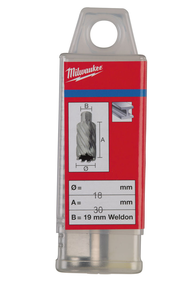 

Фреза Milwaukee 4932343274, Кольцевая фреза D18х30мм