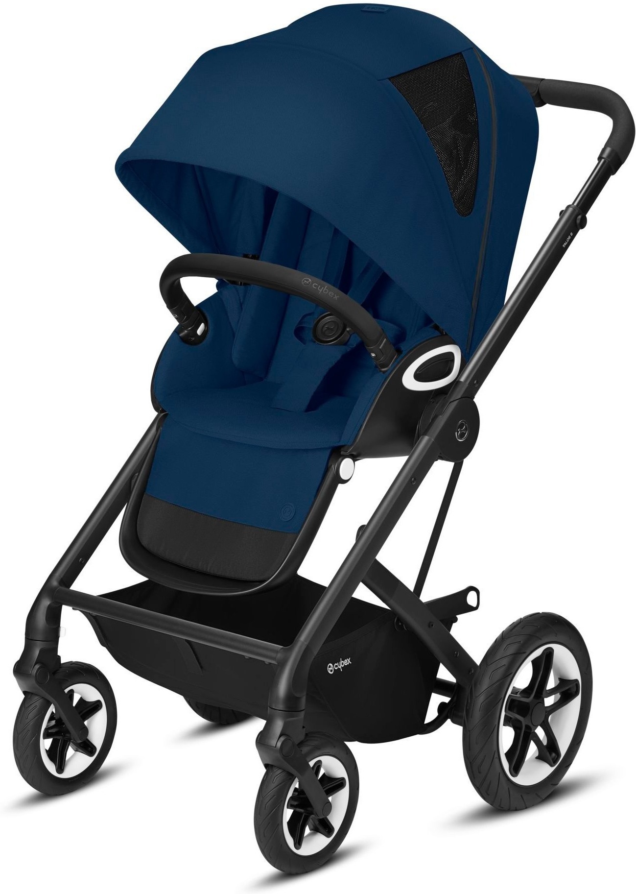 

Прогулочная коляска Cybex Talos S Lux BLK navy blue