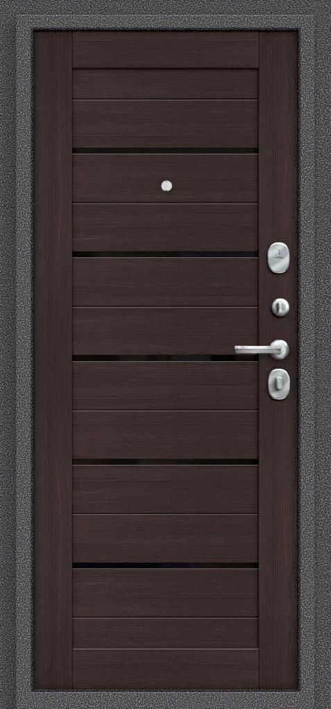 

Дверь входная el'Porta Porta S 2 104.П22 98x205, правая антик серебристый/Wenge Veralinga, Porta S 2 104.П22 98x205, правая