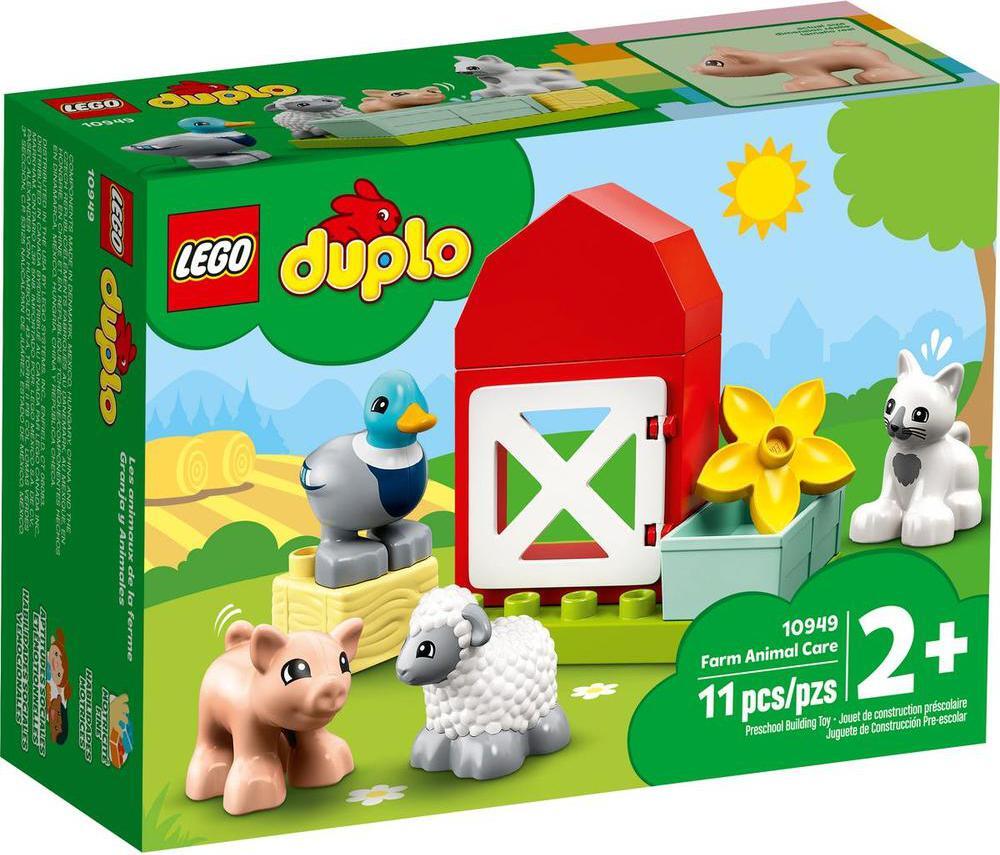 

Конструктор LEGO DUPLO Town Уход за животными на ферме [10949], Конструктор LEGO DUPLO Town Уход за животными на ферме 10949