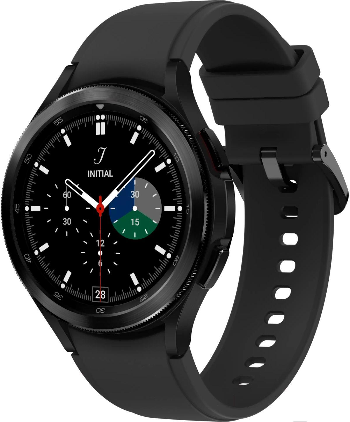

Умные часы Samsung Galaxy Watch4 Classic 46mm Black [SM-R890NZKACIS], Смарт-часы Samsung Galaxy Watch4 Classic 46мм (черный)