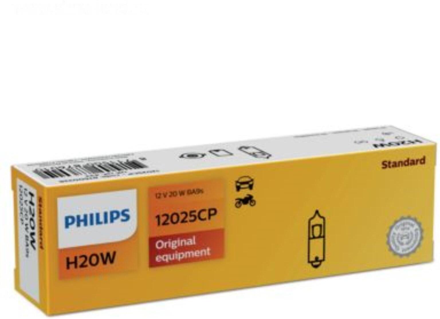 

Комплект автомобильных ламп Philips 12025CP