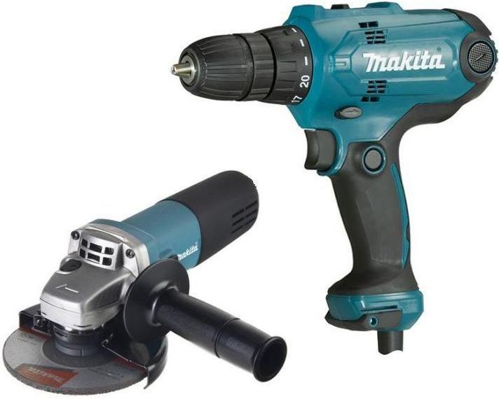 

Дрель-шуруповерт Makita DK 0117 (DF0300+9555HN), DK 0117 (DF0300+9555HN)