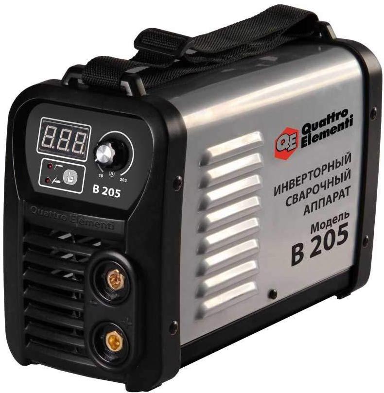 

Сварочный инвертор Quattro Elementi B 205 серый/черный [772-425], B 205