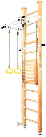 

Детский спортивный комплекс Kampfer Helena Maxi Ceiling Стандарт классический/белый антик, Спортивный комплекс Kampfer Helena Maxi Ceiling №3 турник стандарт классический/белый