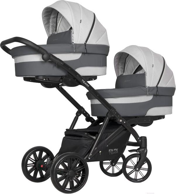 

Детская коляска Riko TEAM 2 в 1 2021 01 GREY FOX [99000284], Детская коляска Riko TEAM 2 в 1 2021 99000284 01 GREY FOX