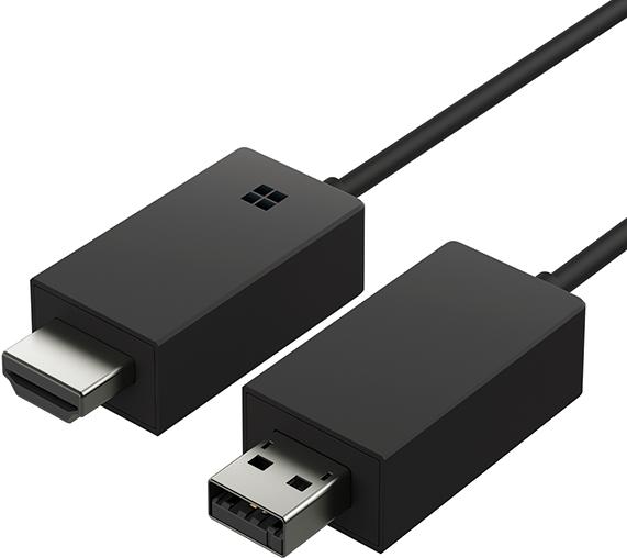 

Адаптер Microsoft V2 USB-HDMI черный [P3Q-00022], V2 USB-HDMI