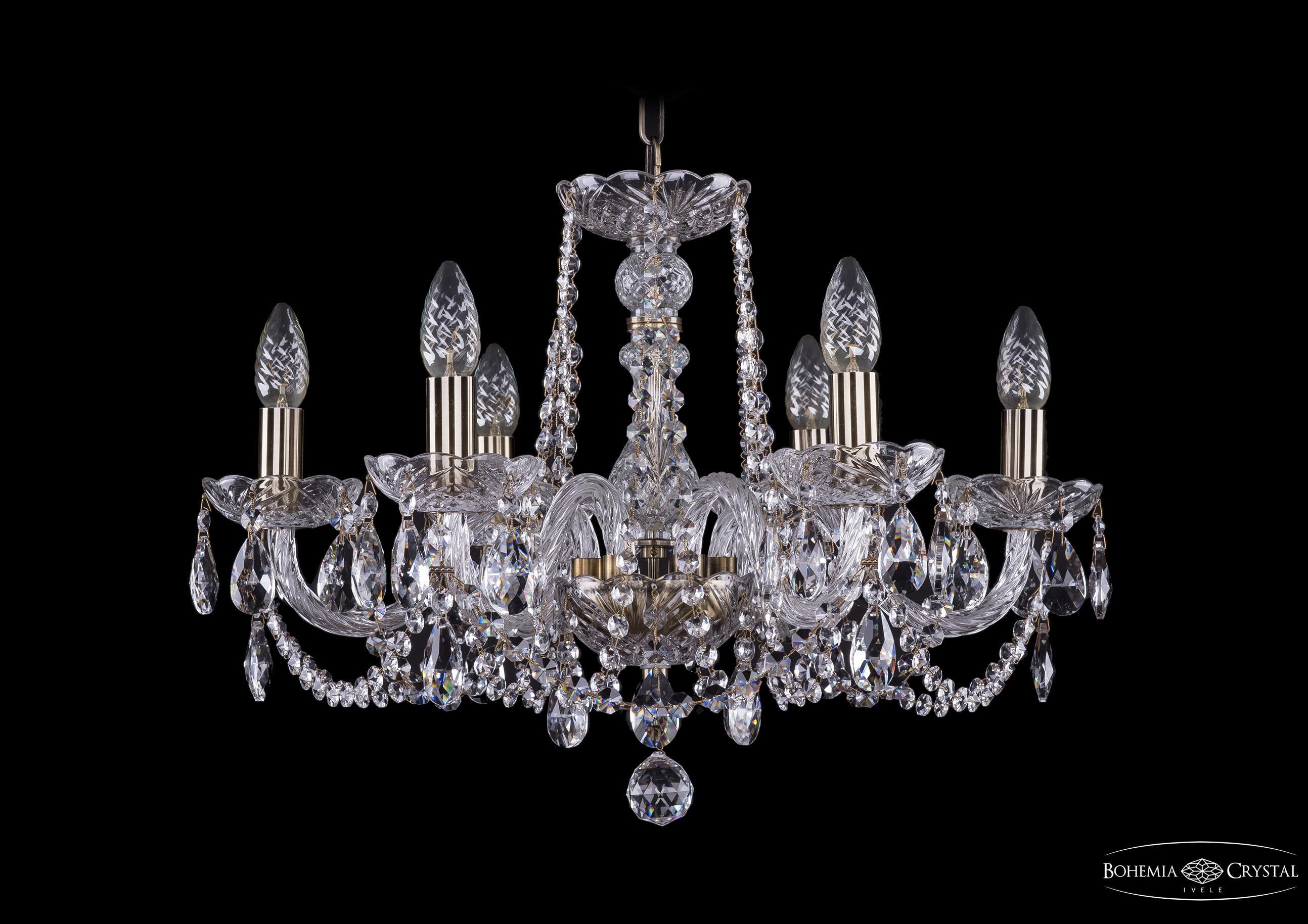 

Подвесная люстра Bohemia Ivele Crystal 1402/6/195/Pa