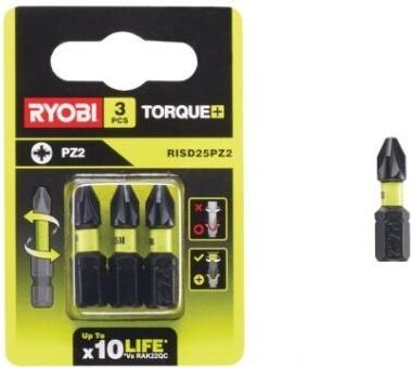 

Набор бит RYOBI RISD25PZ2 (3 предмета) [5132004121], RISD25PZ2 (3 предмета)