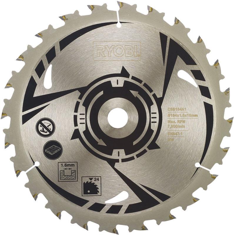 

Диск пильный Ryobi CSB184A1D1 (5132003615), CSB184A1 по дереву