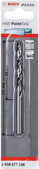 

Оснастка Bosch HSS PointTeQ 6.5mm, HSS PointTeQ 6.5mm