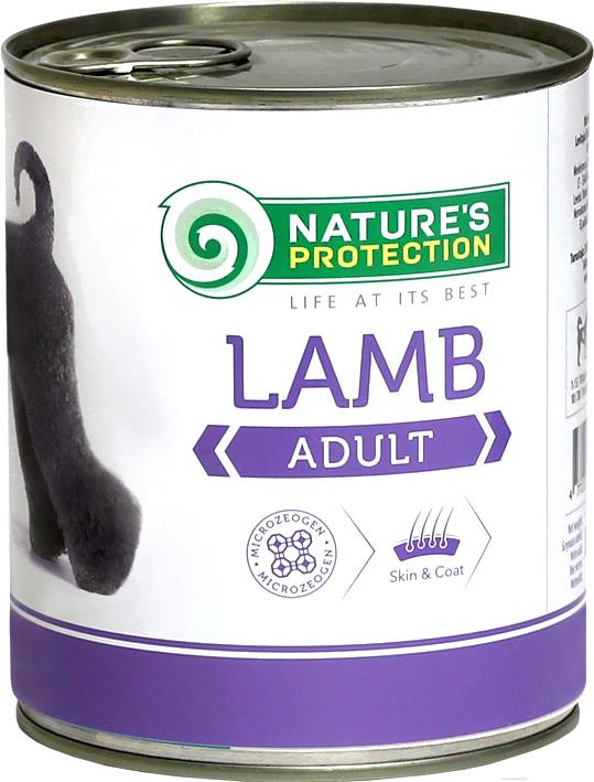 

Корм для собак Nature's Protection Adult Lamb с ягненком 800 г, Adult Lamb с ягненком 800 г