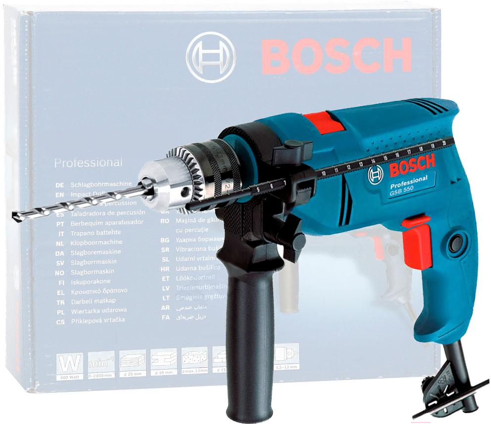 

Электродрель Bosch GSB 550 [0.601.1A1.003], GSB 550