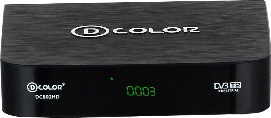 

Приемник цифрового ТВ D-Color DC802HD, DC802HD