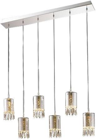 

Подвесной светильник DeLight Collection Подвесной светильник Crystal Tube 6 [MD2544/6L], Подвесной светильник DeLight Collection Подвесной светильник Crystal Tube 6 MD2544/6L