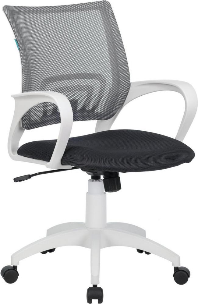 

Офисное кресло Бюрократ TW-04 TW-12 темно-серый/белый, TW-04 TW-12