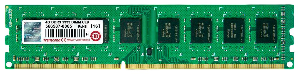 

Оперативная память Transcend Jetram JM1333KLN-4G, 4Gb DDR-III 1333MHz