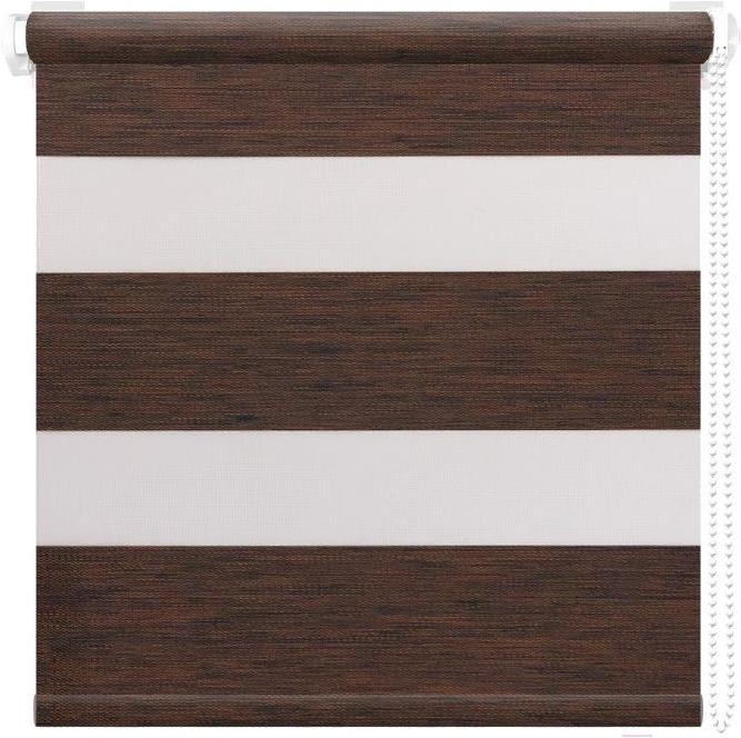 

Рулонная штора АС ФОРОС Кентукки+ 8786 78x160 темно-каштановый, Кентукки+ 8786 78x160