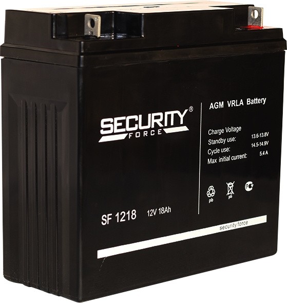 

Аккумулятор для ИБП Security Force SF 1218