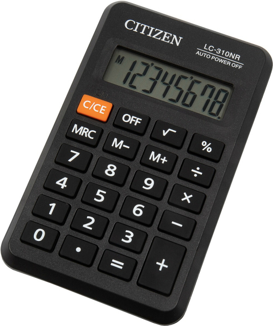 

Калькулятор Citizen LC-310NR
