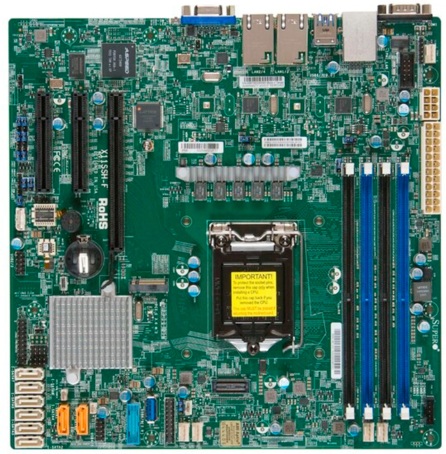 

Материнская плата Supermicro MBD-X11SSH-F-B