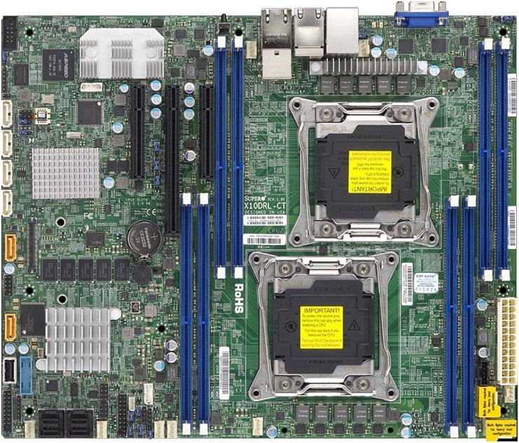 

Серверная материнская плата SuperMicro MBD-X10DRL-C-O