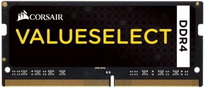 

Оперативная память Corsair Value Select 8GB DDR4 SO-DIMM PC4-17000 [CMSO8GX4M1A2133C15], ОЗУ DDR4-2133 8GB PC-17000 Corsair CMSO8GX4M1A2133C15 (SODIMM)