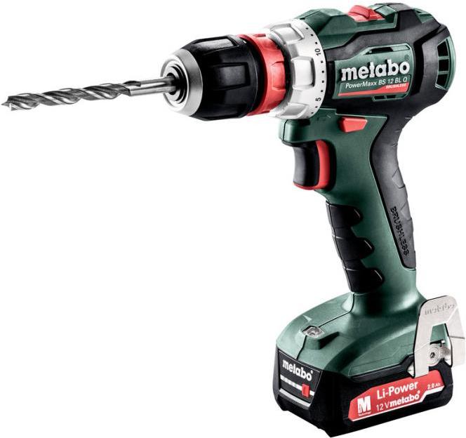 

Дрель-шуруповерт Metabo PowerMaxx BS 12 BL Q кейс в комплекте [601039500], Дрель-шуруповерт Metabo PowerMaxx BS 12 BL Q кейс в комплекте 601039500