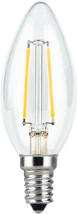 

Светодиодная лампа Gauss LED Filament Свеча E14 5W 450lm 4100К 1/10/50 [103801205], Светодиодная лампочка Gauss LED Filament Свеча E14 5W 450lm 4100К 1/10/50 103801205