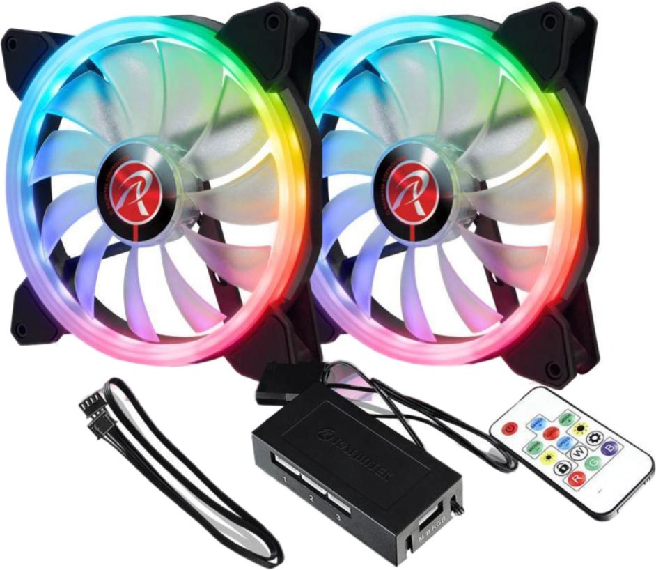 

Комплект вентиляторов Raijintek IRIS 14 RBW ADD-2 (0R40B00114)