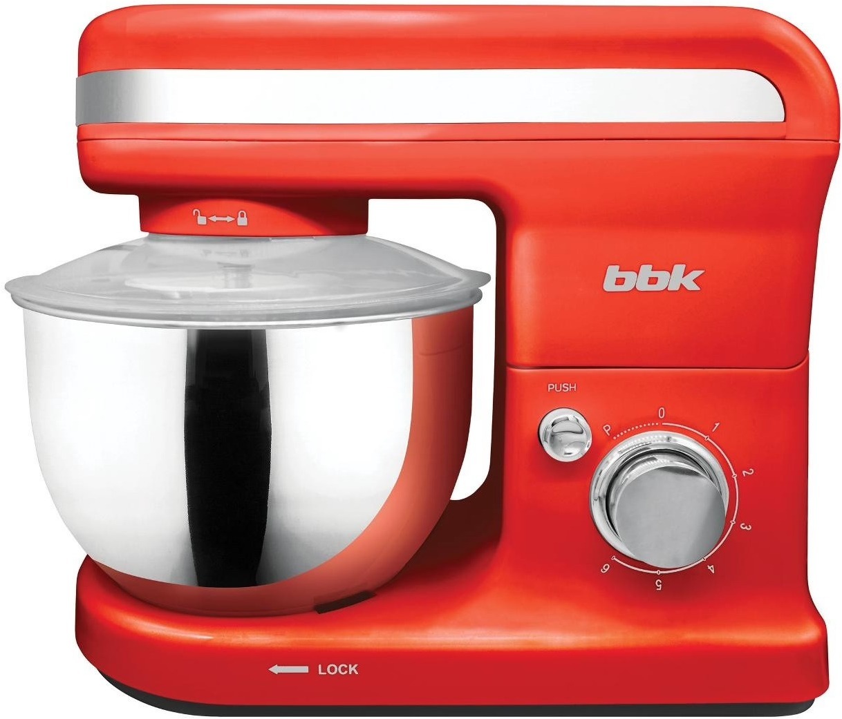 

Миксер BBK KBM1042 красный, Планетарный миксер BBK KBM1042 красный