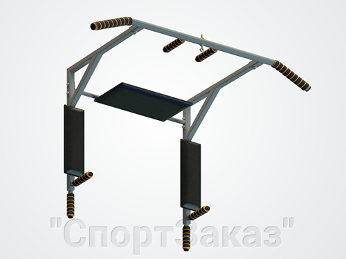 

Турник Spektr Sport Мангуст 3 в 1 облегченный белый