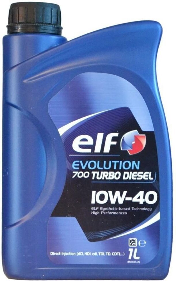 

Моторное масло Elf Evolution 700 Turbo Diesel 10W-40 / 201558 (1л), Моторное масло Elf Evolution 700 Turbo Diesel 10W-40 1л 201558