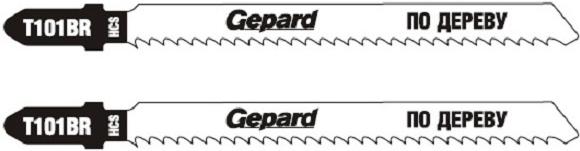 

Пилка для лобзика GEPARD T101BR 2 шт [GP0625-09], Пилка для лобзика GEPARD T101BR 2 шт GP0625-09