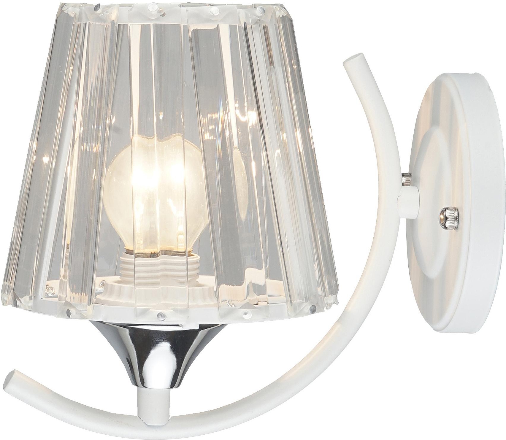 

Бра Hiper H218-1 60Вт белый/хром, Бра Hiper H218-1