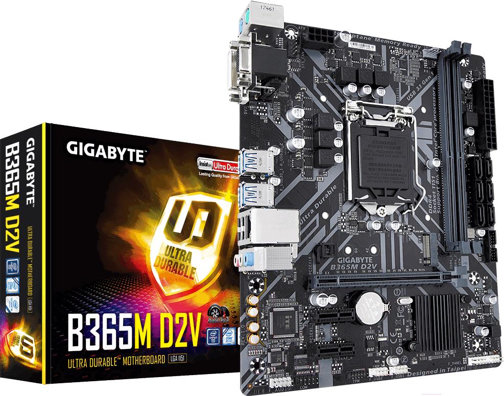 

Материнская плата Gigabyte B365M D2V, B365M D2V
