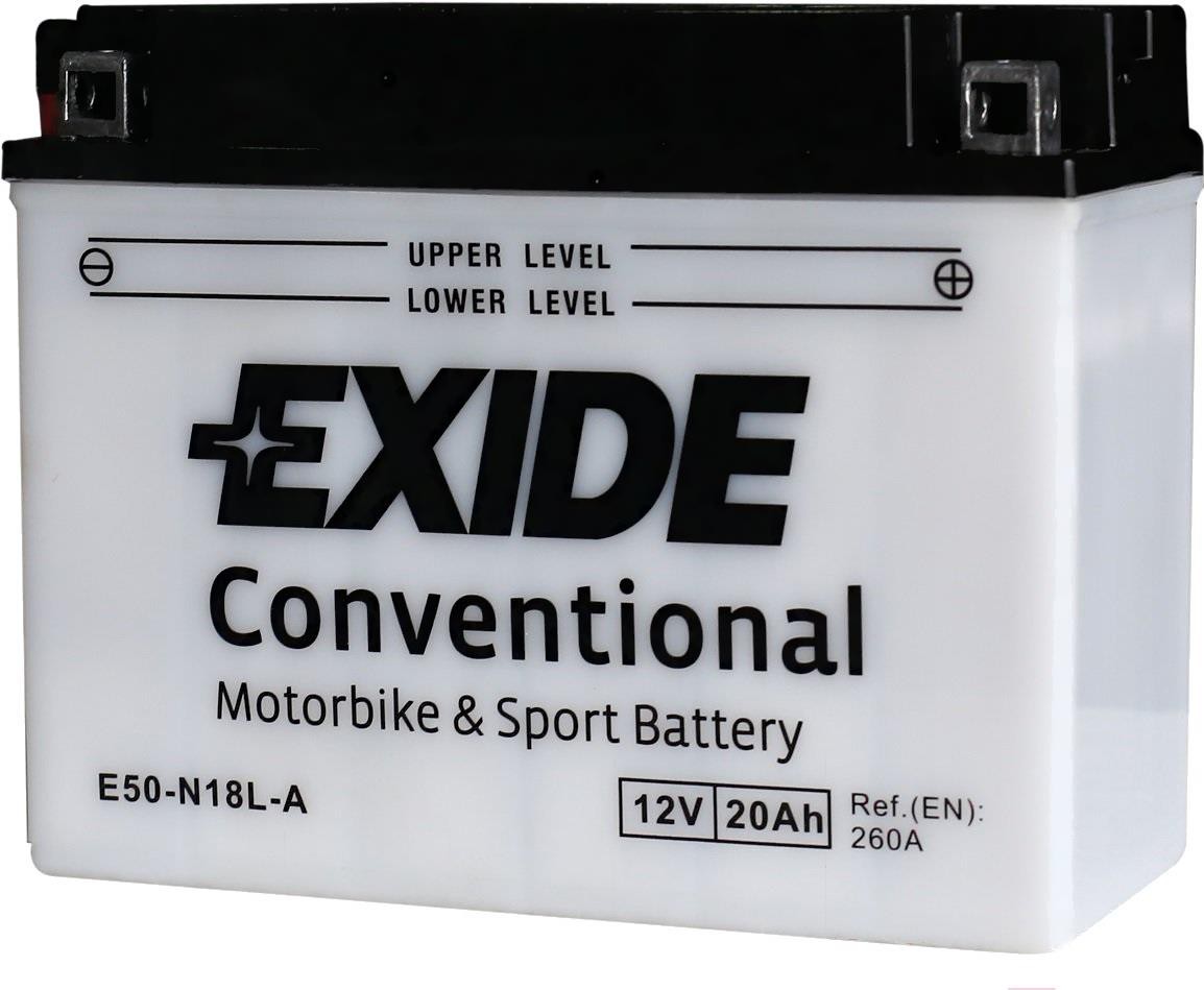

Мотоаккумулятор Exide E50-N18L-A (E50N18LA)