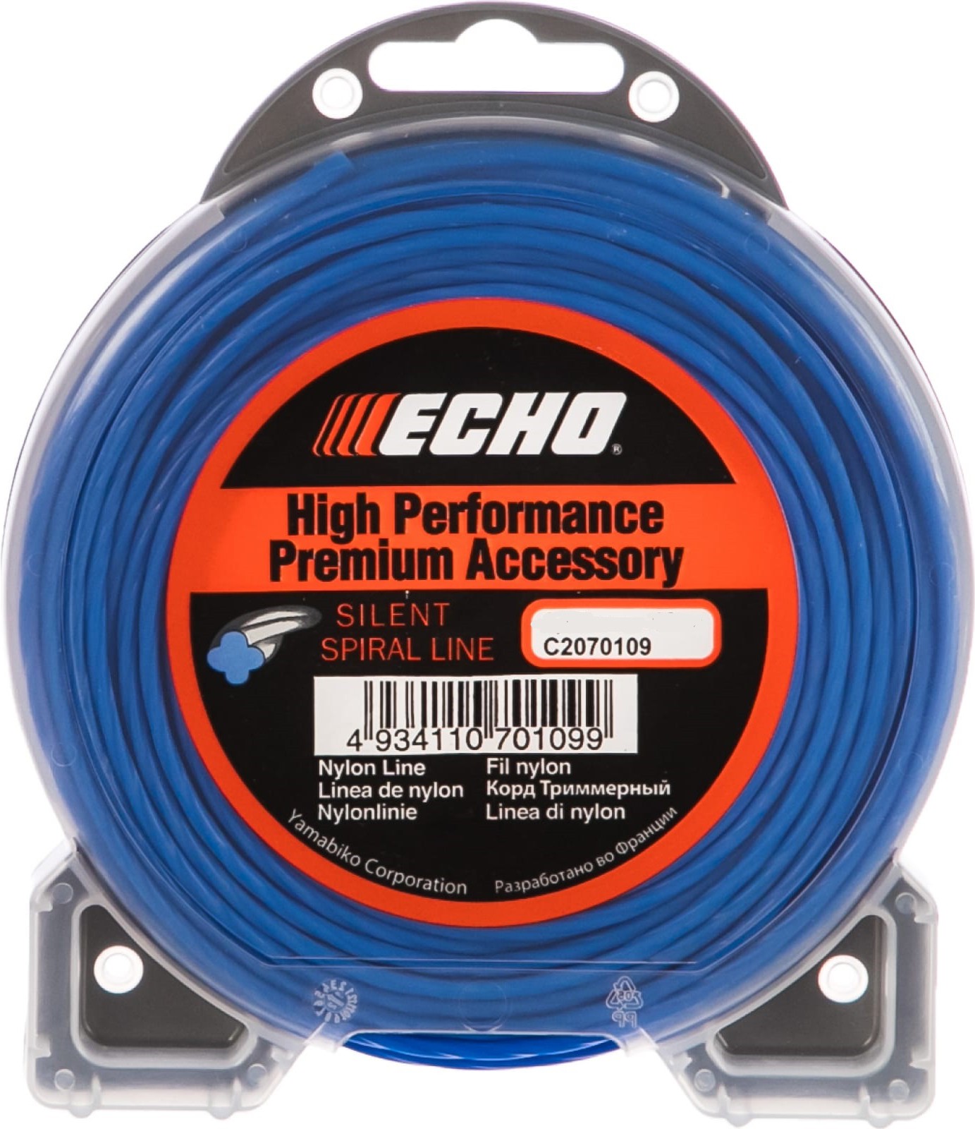 

Корд для триммера Echo Silent Spiral Line 2,7мм*12м витой (C2070109)