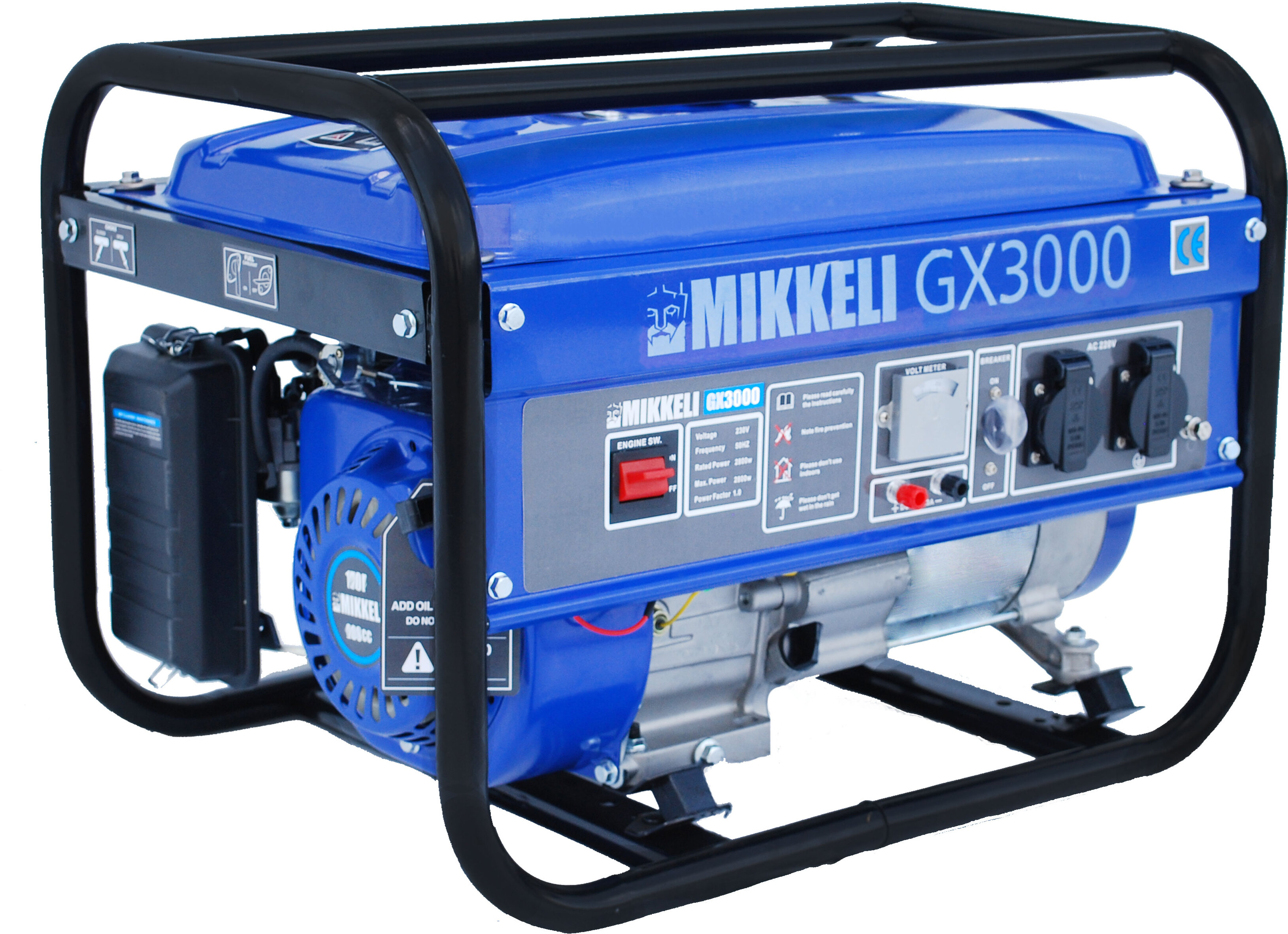 

Бензиновый генератор Mikkeli GX3000, Генератор Mikkeli GX3000