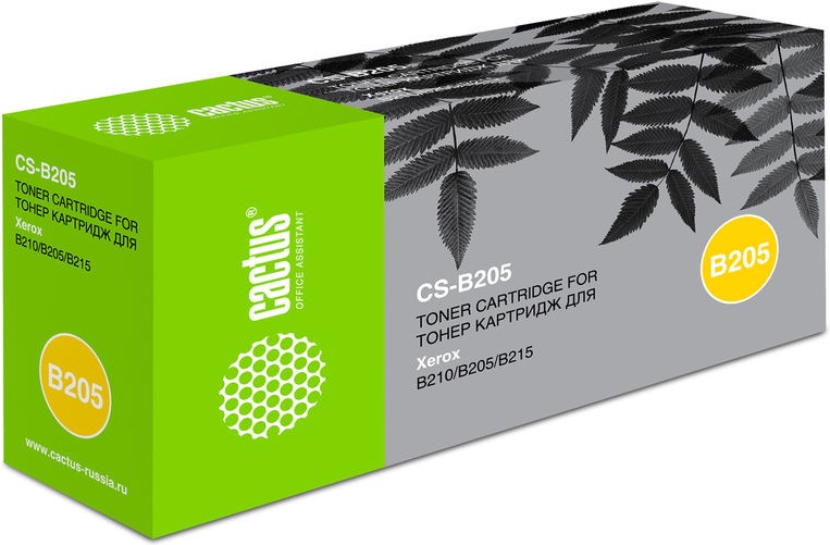 

Картридж лазерный CACTUS CS-B205 106R04348 черный