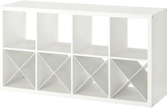 

Стеллаж Ikea Каллакс белый [194.259.23], Каллакс